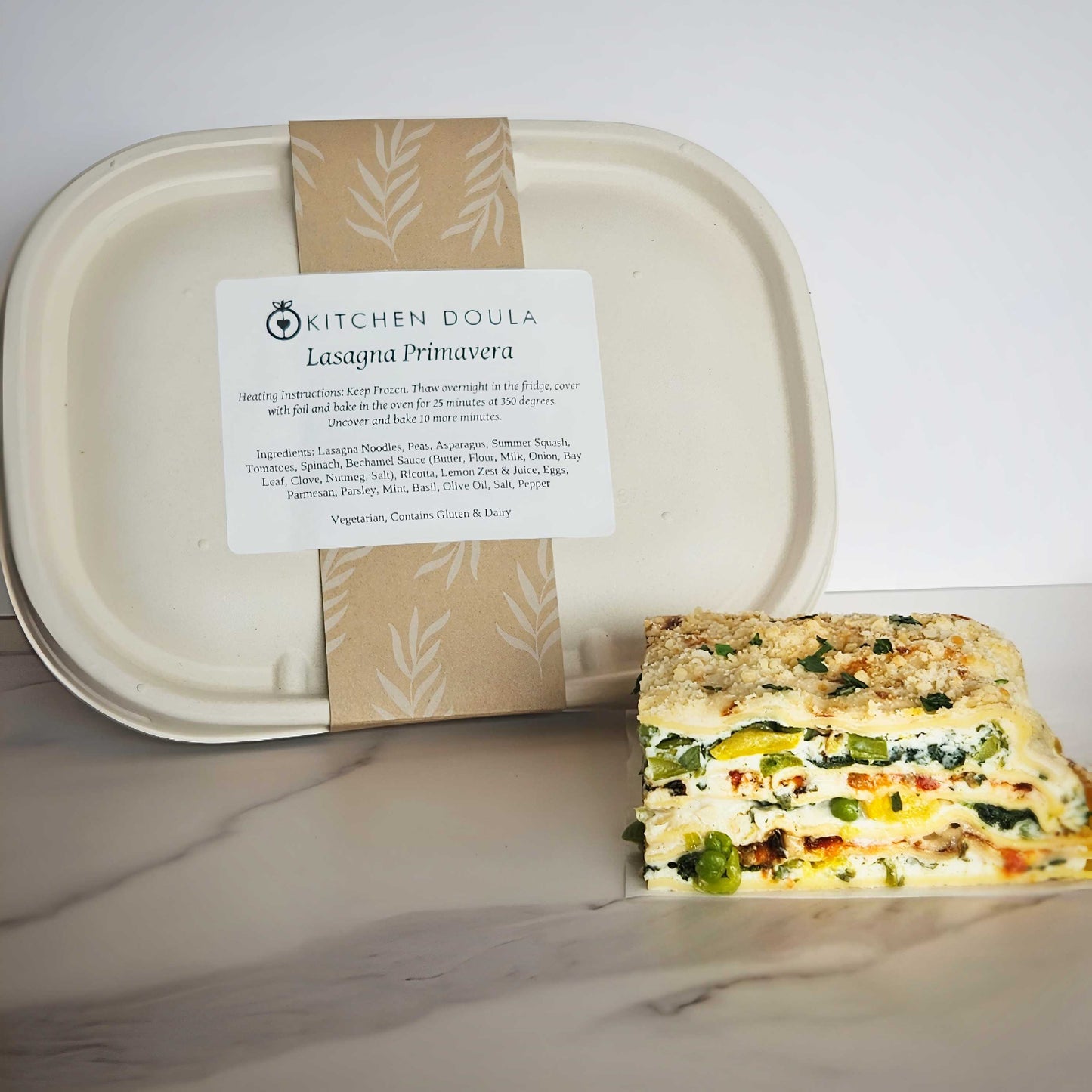 Lasagna Primavera with Lemon-Herb Ricotta