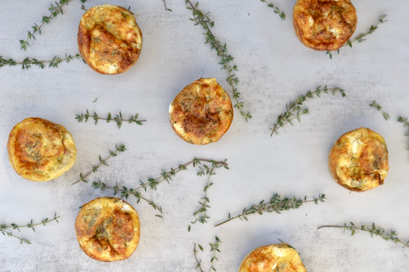 Mini Frittatas with Seasonal Veggies