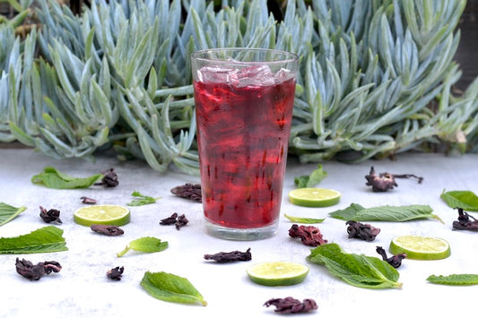 Hibiscus-Lime Tonic