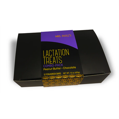 Mrs. Patel's Lactation Treats - Combo  Pack  (Chocolate &  Peanut Butter)