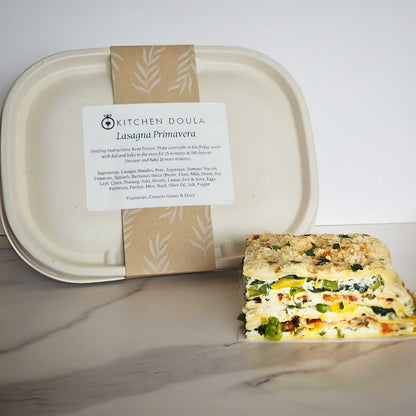Lasagna Primavera with Lemon-Herb Ricotta