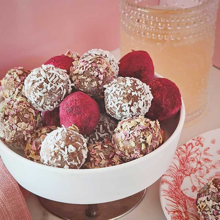 
  
  Date-Coconut Energy Bites
  
