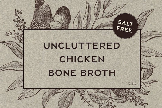 SALT-FREE Chicken Bone Broth
